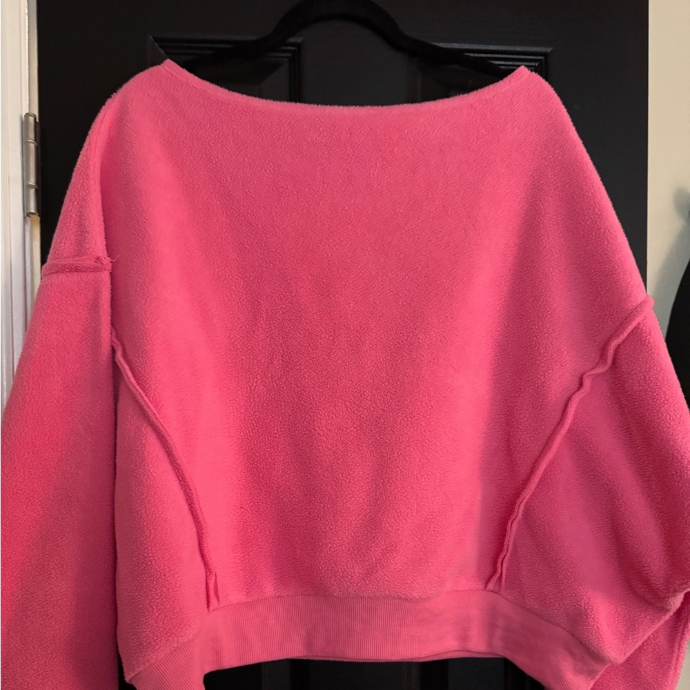 bluivy long sleeve sherpa top